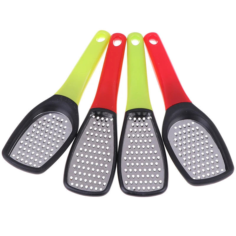 Роторная терка для домашних овощей из нержавеющей стали с длинной ручкой ручная