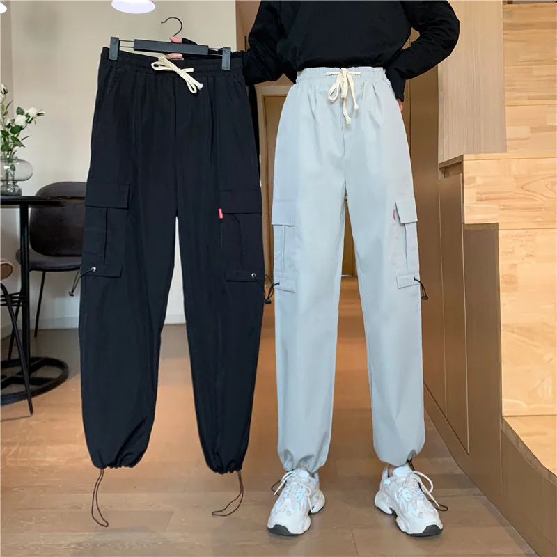

Hong Kong Pants for Women Autumn and Winter Loose Korean Style Straight Ins Slimming Versatile High Waist Handsome Fried
