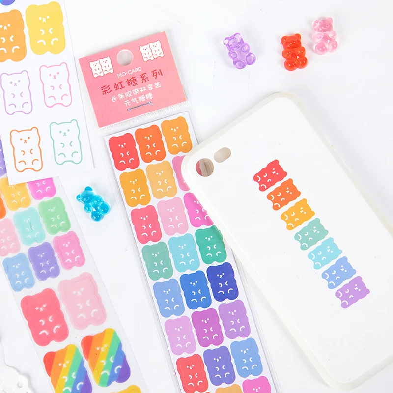 Длинная лента из ПВХ и бумаги 2 листа | Канцтовары для офиса дома