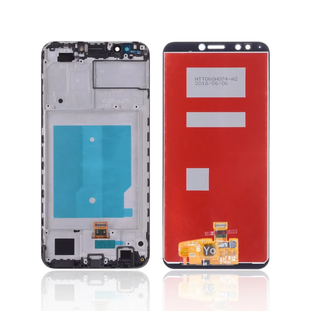 5,9" дисплей для huawei Y7 Prime lcd сенсорный экран с рамкой для huawei Y7 Pro дисплей Nova 2 Lite ldn-lx3