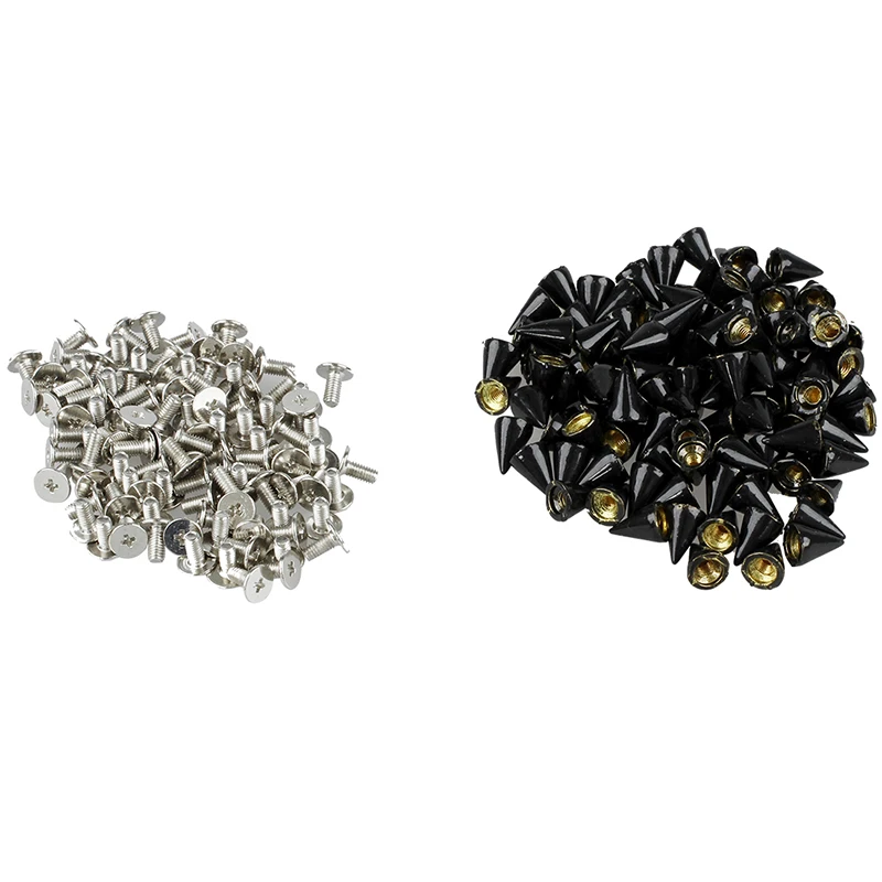 Горячие XD-100 x 10 мм конусные винтовые заклепки-черный | Обустройство дома