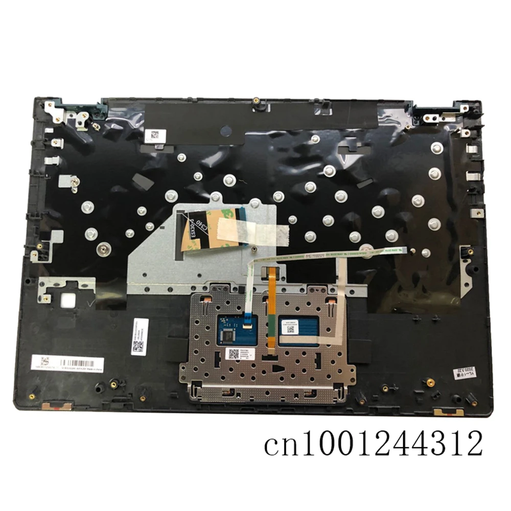 

New 5CB0U42246 For Lenovo IdeaPad C340-14IWL C340-14IML C340-14API Palmrest Keyboard Bezel Touchpad UK Backlit W/FPR