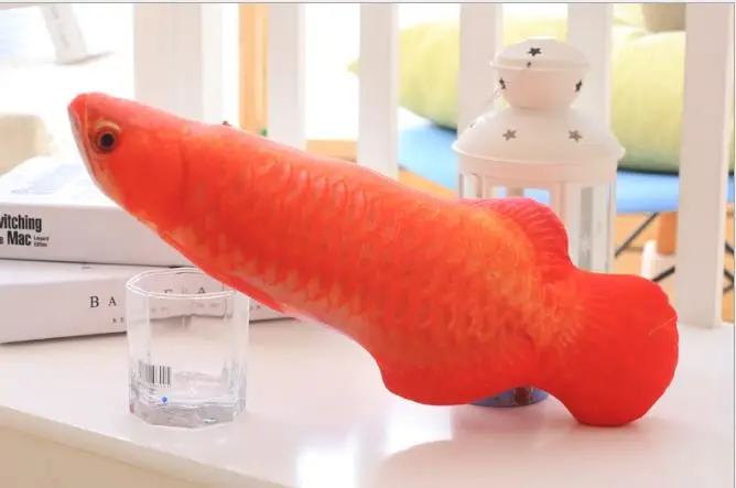 

Lovely Soft Plush Stuffed Toy Simulation Fish Shape Sleeping Toy For Kids Children Adult Playing Gift Pet Pillow Toys