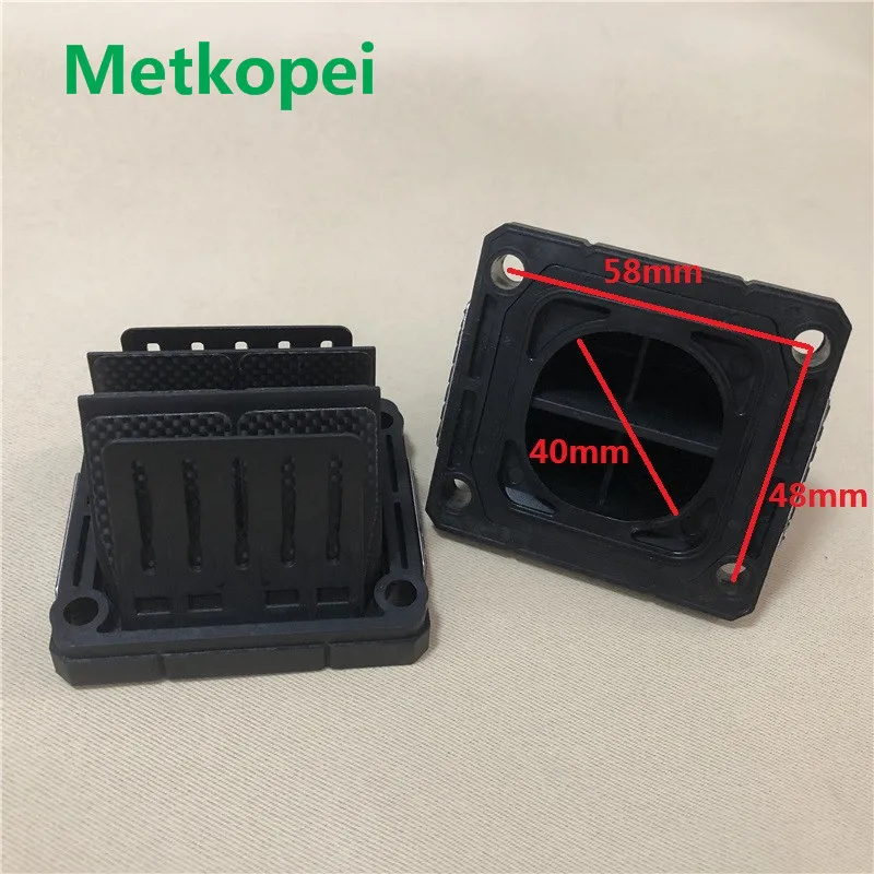 YFZ350 RZ350 YZ125 Впускной тростниковый клапан из углеродного волокна для Yamaha Banshee 350 87