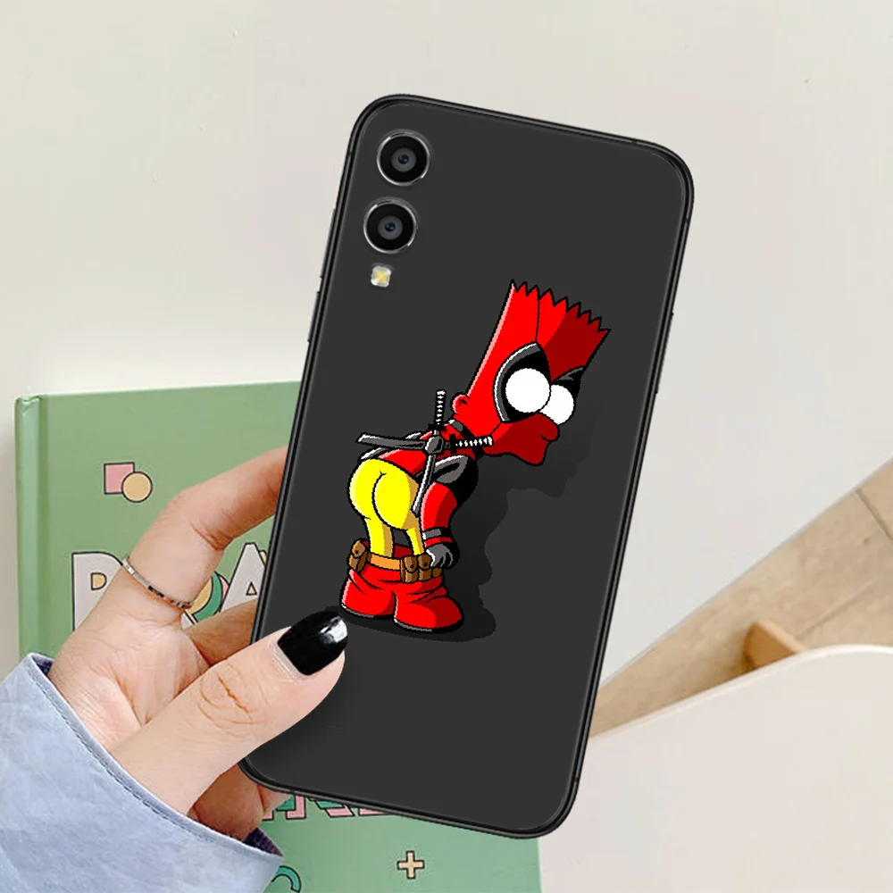 

Funny Simpson Phone Case For Huawei Honor 6A 7A 7C 8 8A 8X 9 9X 10 10i 20 Lite Pro Play black Cover 3D Cell Fashion Etui