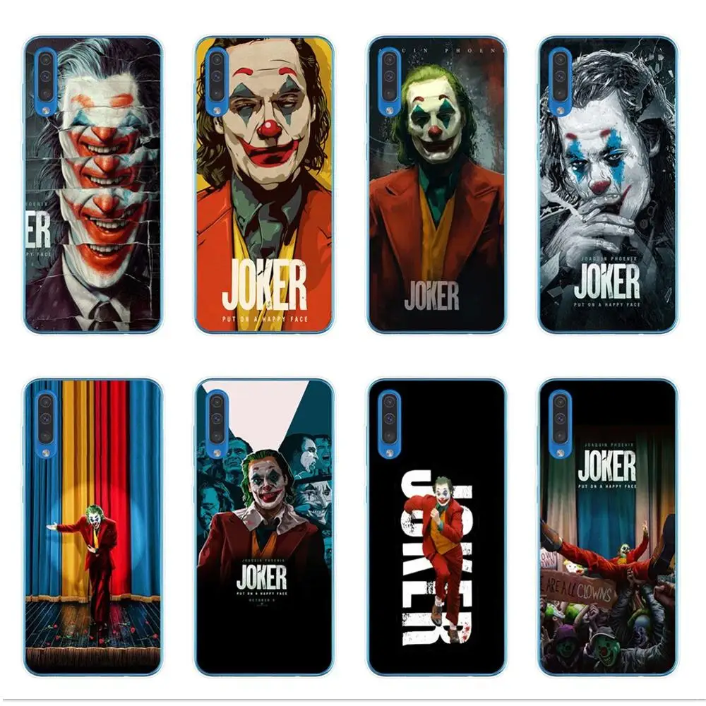 Мягкий силиконовый чехол Joker 2019 для Samsung A10 A20 A30 A40 A50 A70 A7 A9 A6 A8 Plus 2018|Бамперы| |
