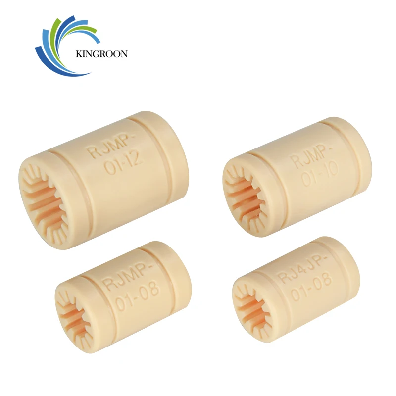 Фото Пластмассовые линейные подшипники KingRoon RJMP-01 RJ4JP, втулка полимерного подшипника, вал для 3D-принтера Mendel №3