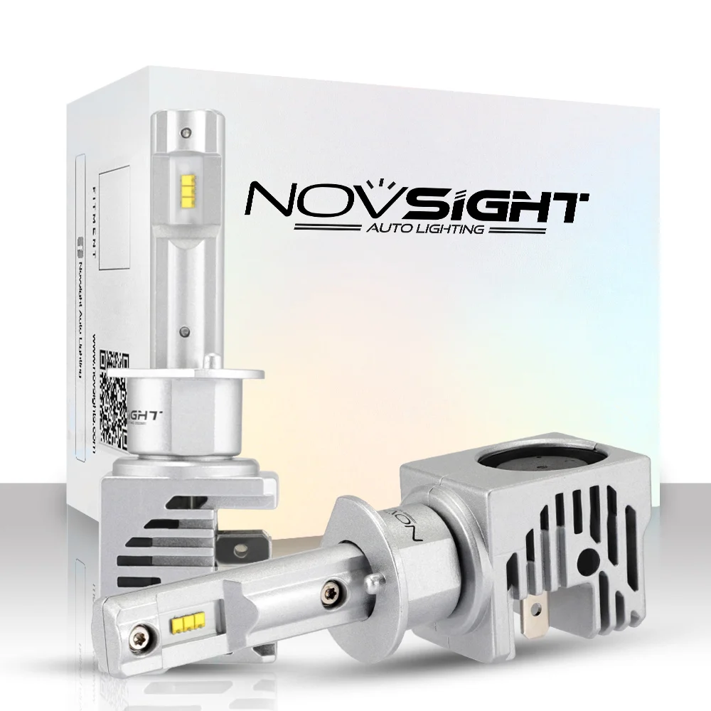 Novsight H7 H4 H3 H1 Светодиодные Автомобильные фары 6000K 10000lm Пара Автомобильные H11 9005 9006 HB2 Hi/lo луч авто фары лампы