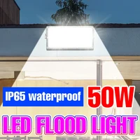 50w flood light led projector wall lamp ip65 waterproof spotlights led floodlight for outdoor garden lighting 220v street lamp
