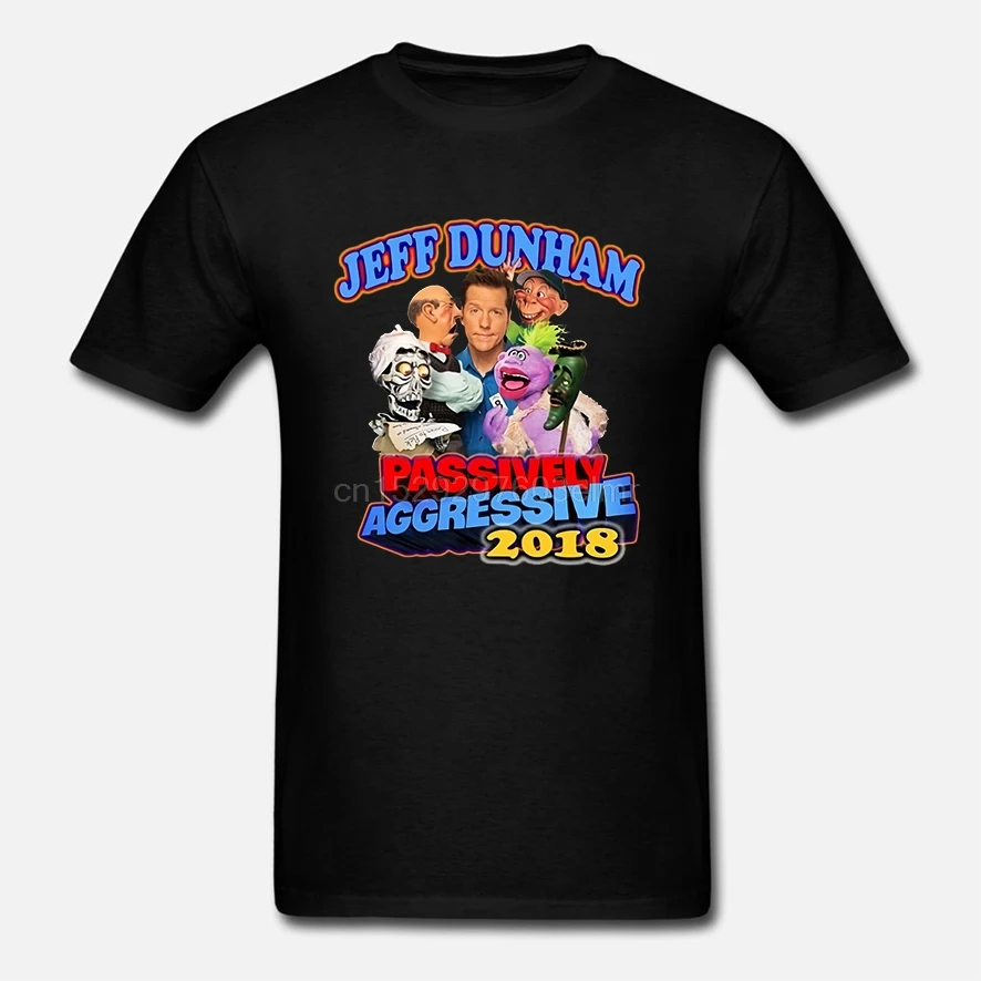 Рубашка JEFF DUNHAM Passively aggression Tour|Мужские футболки| |