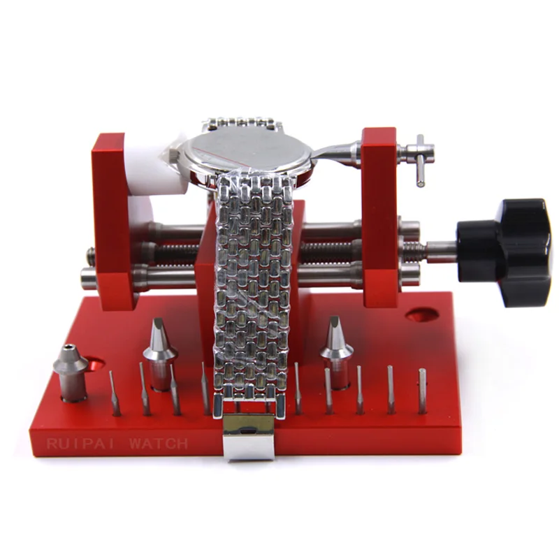 Updated 2 in 1 07119 Watch Snap-on Case Back Opener  and  Adjustable Watch Bracelet Link Pin Removal Tool