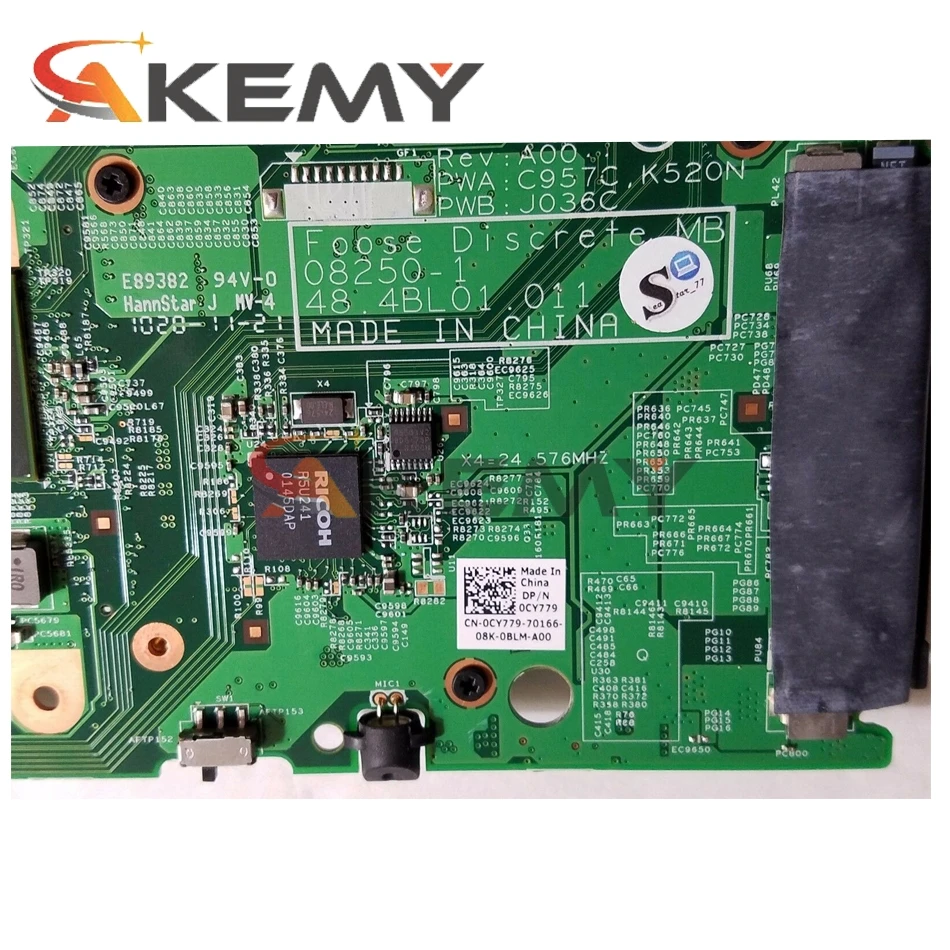 Бесплатная доставка материнской платы ноутбука Latitude E5400 48 4bl01. 011 08250-1 CY779 0CY779 CN-0CY779