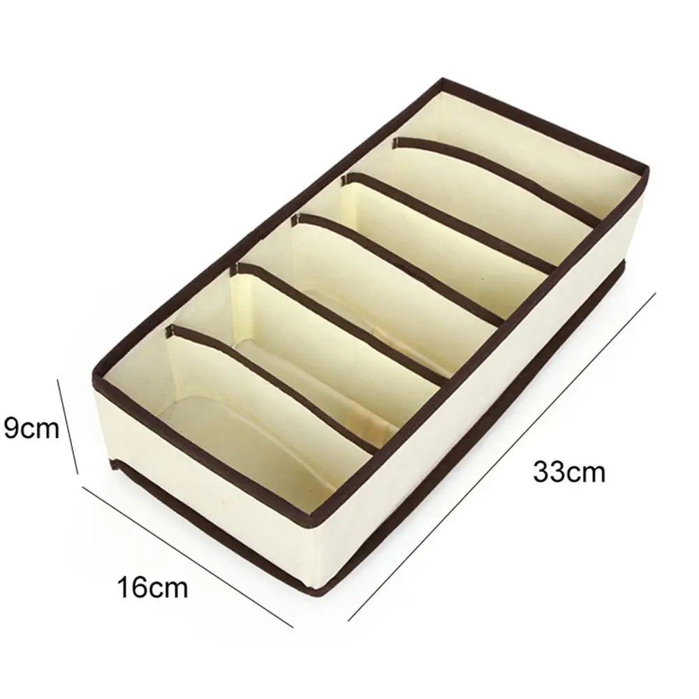 

6/7/8/24 Grid Underwear Bra Socks Storage Boxes Cabinet Organizers Wardrobe Closet Home Organization Drawer Dormitory