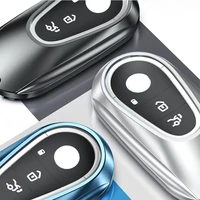 aluminium alloy tpu car key case cover for mercedes benz 2021 c s class w223 w206 s350l s400l s450l s500l protector keychain