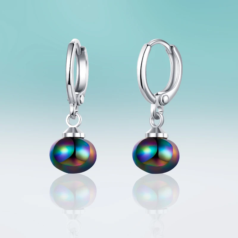 Новые изящные золотые Висячие длинные висячие серьги с разноцветными