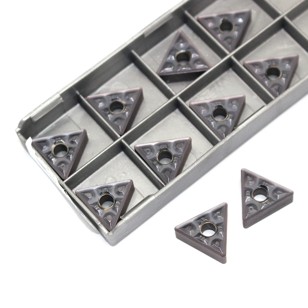 10 шт. TNMG160408 TF IC907/IC908 TNMG332 твердосплавные вставки внешний токарный инструмент TNMG 160408 CNC последний станок Режущий инструмент
