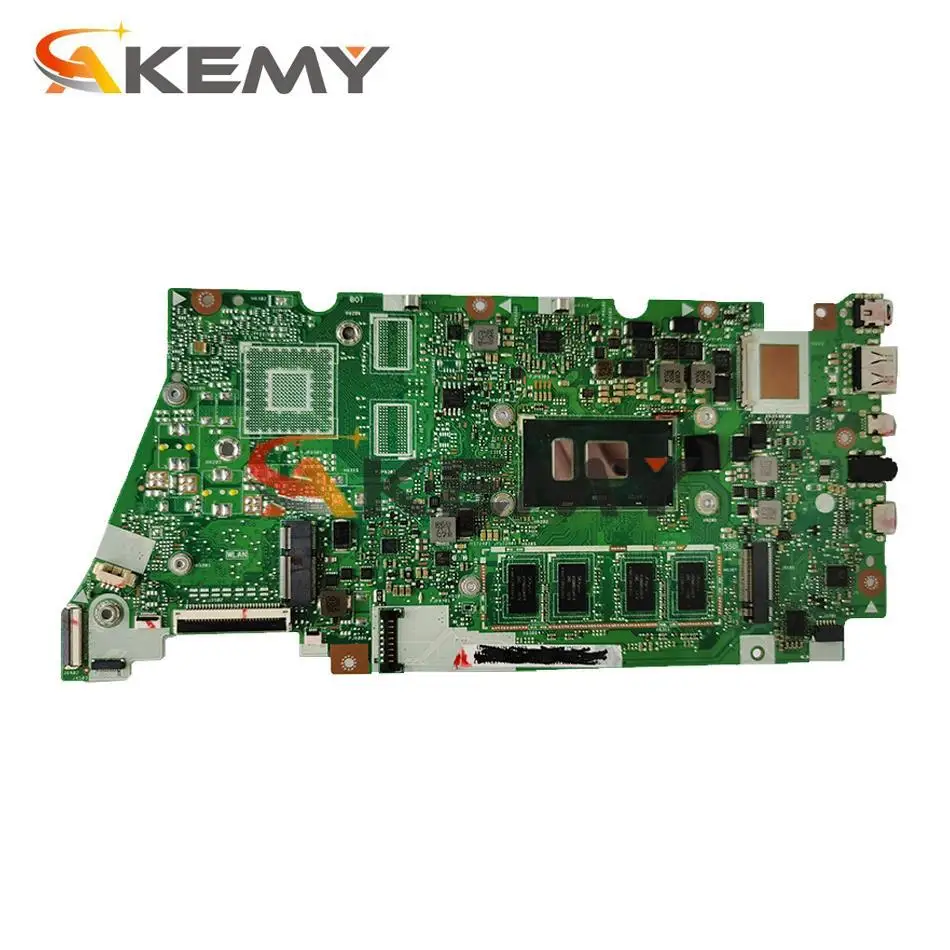 akemy ux430uq notebook motherboard for asus ux430uv ux430un ux430uq ux430uqk laotop mainboard i7 7500u 8gb ram tested full 100 free global shipping