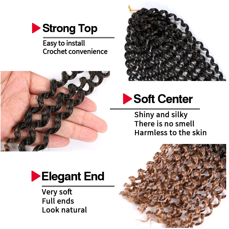 Страсть твист вязание крючком косички блонд Омбре Наращивание волос