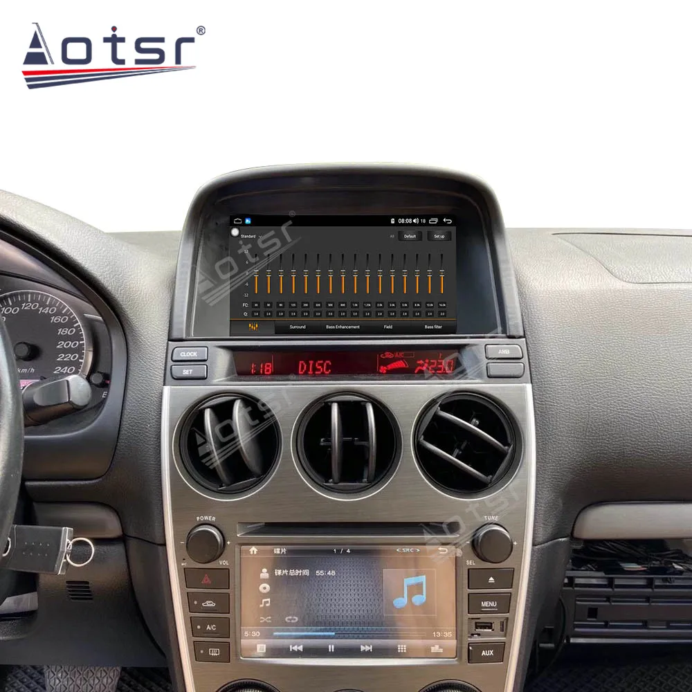 Магнитола для Mazda 6 Android 2002 2008 автомобильный мультимедийный плеер стерео PX6