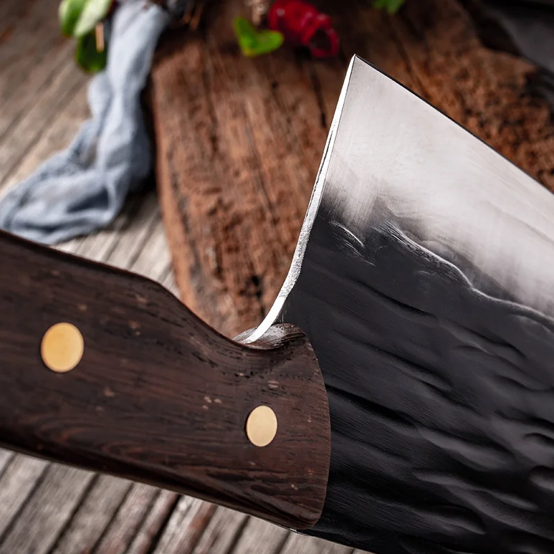 Кухонный нож из нержавеющей стали для нарезки и резки мяса ручной работы | Дом сад