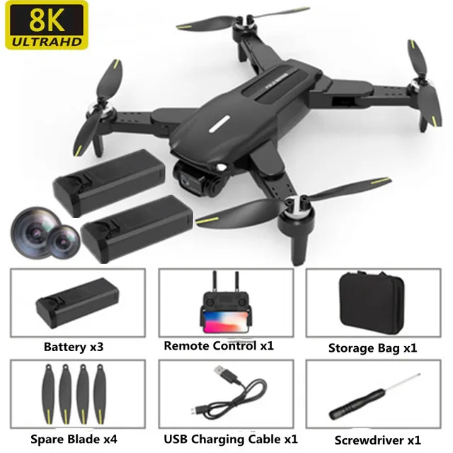 квадрокоптер g6 8k gps дистанция 5000 м