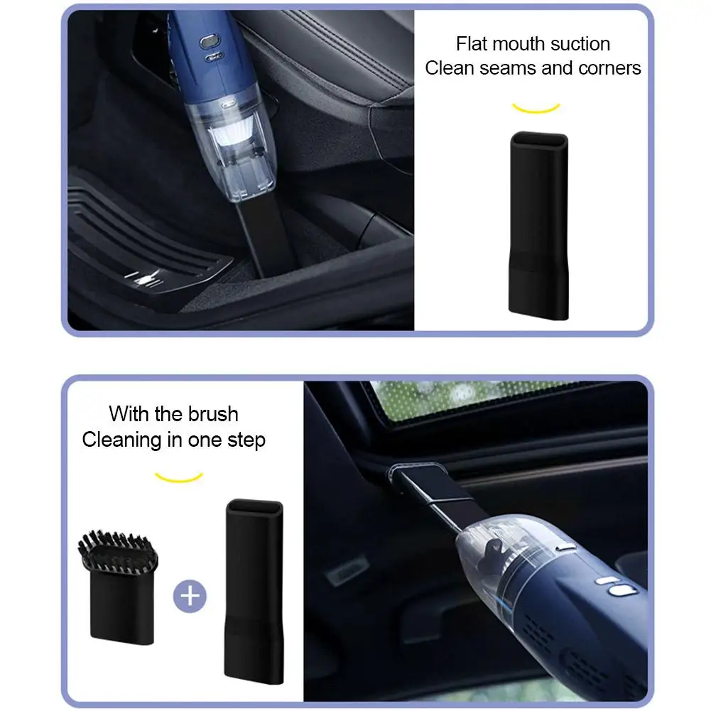 

4800pa 7.4V Handheld Cordless Car Vacuum Cleaner Low Noise Strong Suction Rechargeable Auto Vacuum Cleaner USB Charging Cleaner