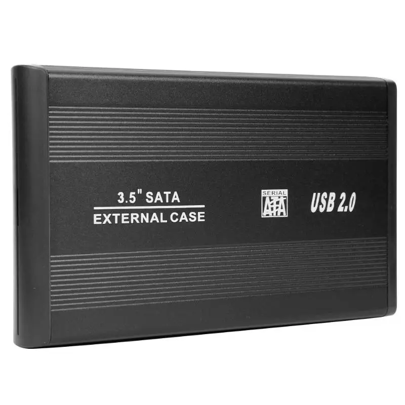 3,5 дюйма HDD чехол USB 2,0 на SATA SSD жесткий диск Корпус 2,5 дюйма USB 3,0 2,0 на SATA адаптер 480 Мбит/с твердотельный жесткий диск коробка