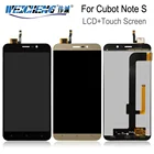 ЖК-дисплей и тачскрин в сборе для Cubot Note S 5,5 дюйма, сенсорная стеклянная панель, сенсорный датчик
