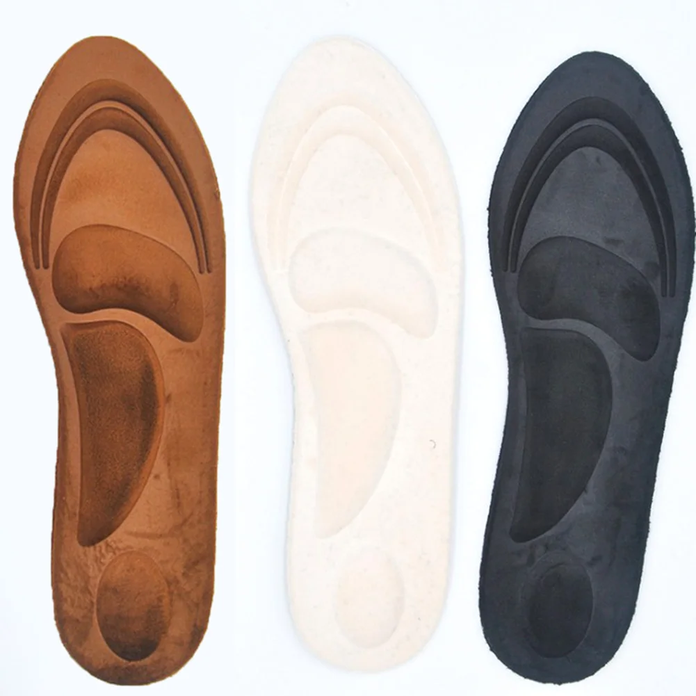 

Flat Foot Feet Care Sole Shoe Orthopedic Pads 4D Suede Memory Foam Orthotic Insole Arch Support Orthopedic Insoles For Shoes