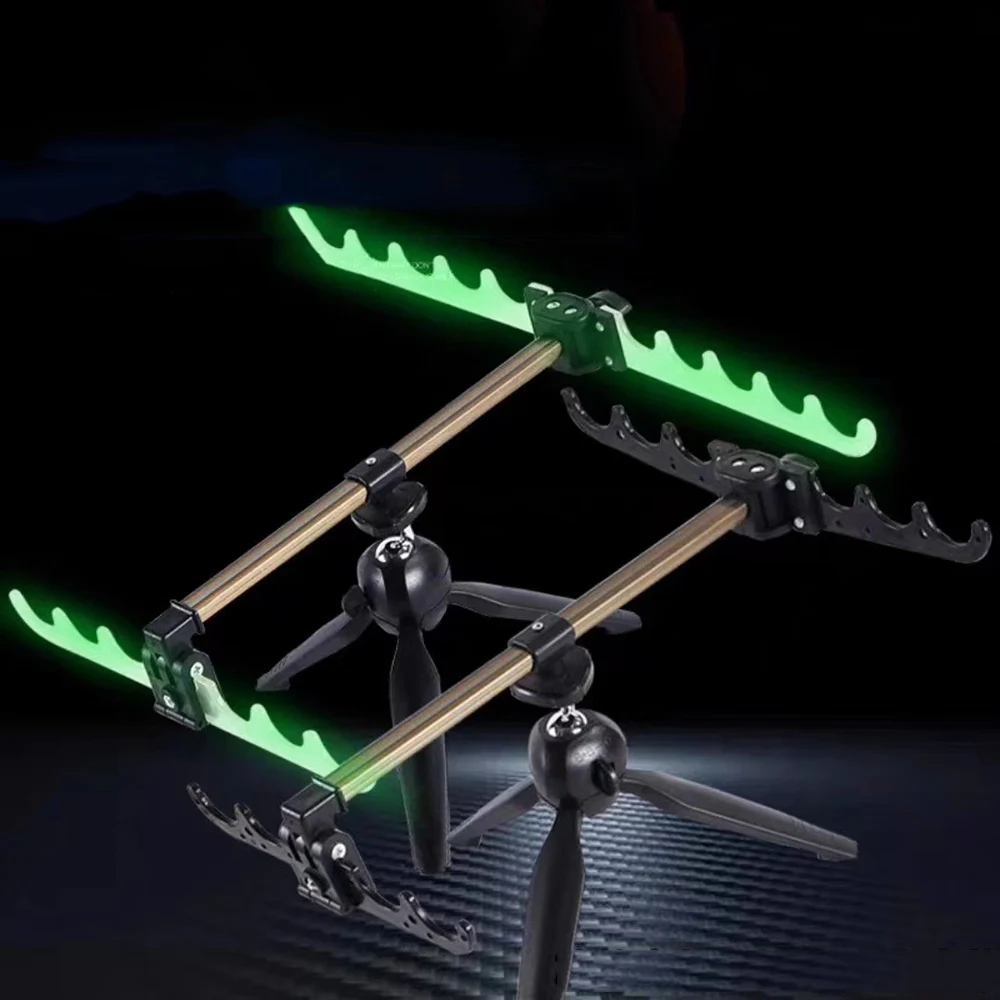 Lixada сверхлегкая рыболовная стойка для удочек регулируемый держатель подставка