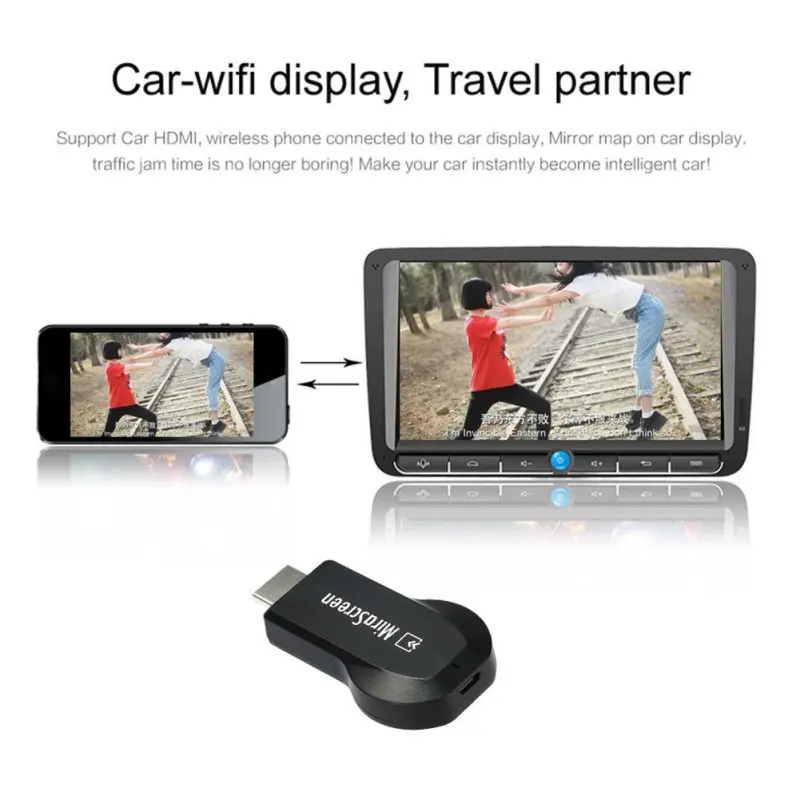 2019 New Practical OTA TV Stick Dongle Better Than EasyCast Miracast Airmirroring Wi-Fi Display Receiver DLNA Airplay |