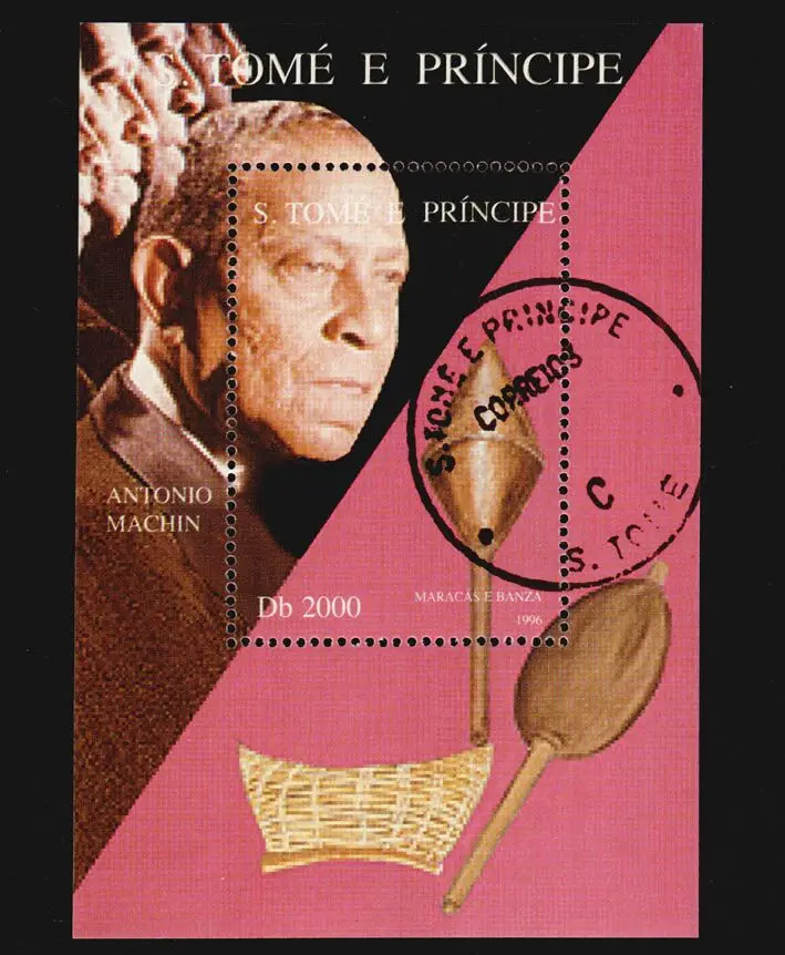 Почтовая коллекция почтовых марок Сан Томе и Принсипи Антонио MACHIN1996|Штампики| |