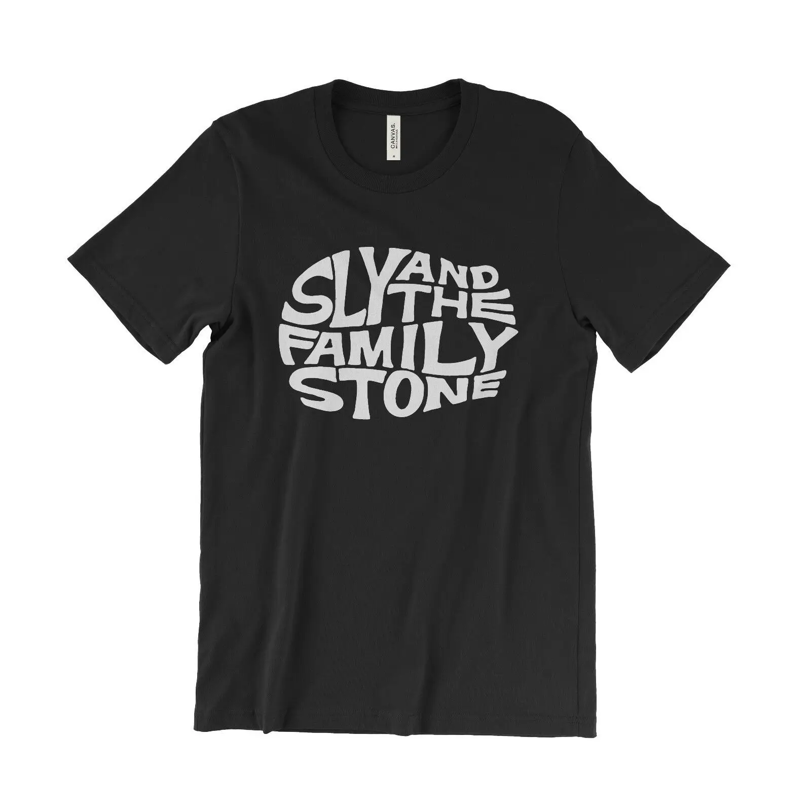 Футболка с логотипом Sly And The family Stone футболка-Funk Band-футболка короткими рукавами