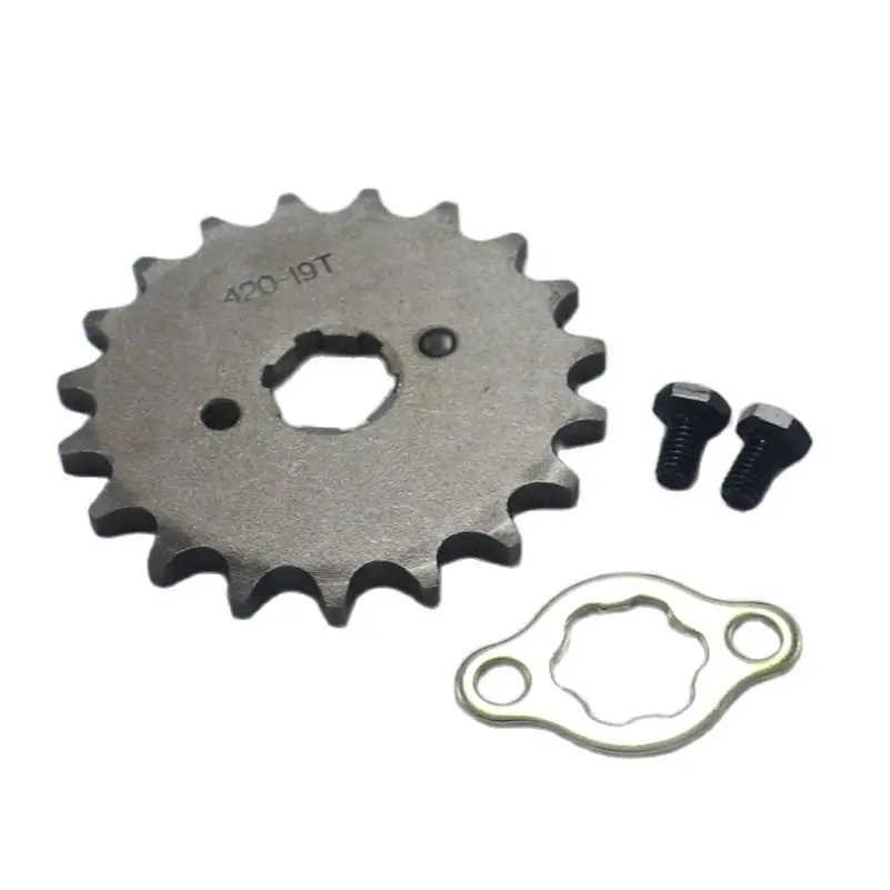 

420# 20mm 10 11 12 13 14 15 16 17 18 19 Teeth Front Engine Sprocket For Dirt Pit Monkey Dax Bike Go Kart ATV Quad Motorcycle