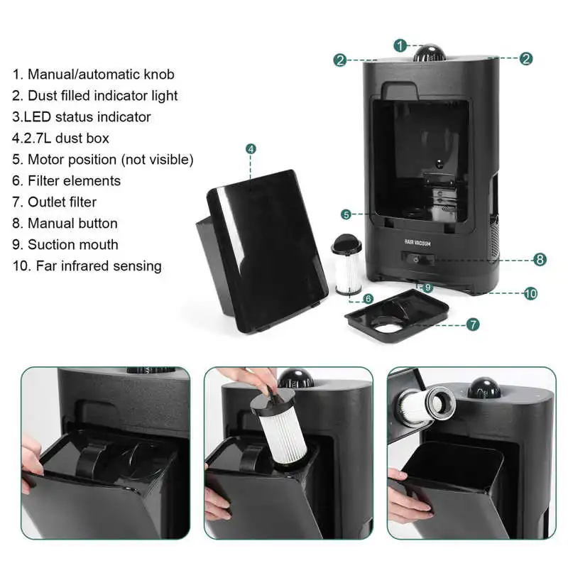 Мощный мотор 1400 Вт инфракрасный пылесос для парикмахерской спа | Красота и