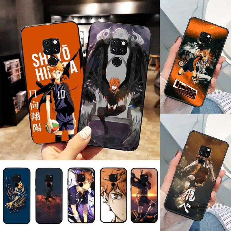 

Yinuoda Haikyuu Hinata Shoyo Phone Case For Huawei Nova3I 3E mate20lite 20Pro 10lite Luxury funda case