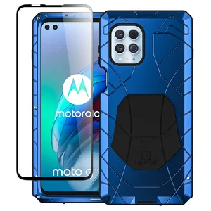 phone case for motorola moto edge s moto g100 shockproof bumper silicone armor metal aluminum back cover for moto g100 funda free global shipping
