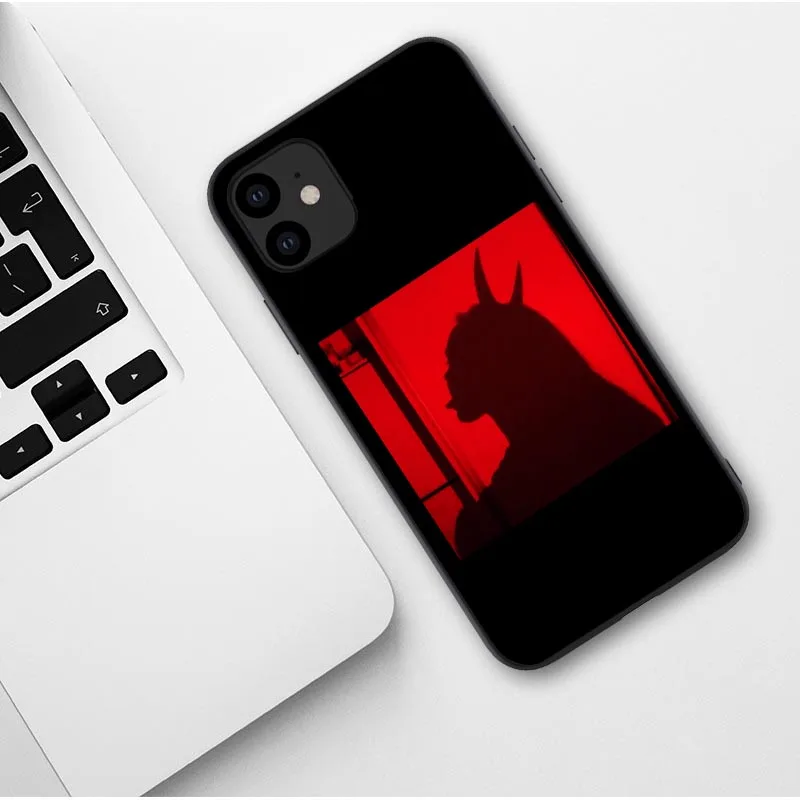 

THE ANGELS PROTECT ME THE DEMONS RESPECT ME Soft for iPhones 11 Pro Max 12 SE X 6 6s 7 8 Plus XR XS MAX Lovely Devil woman Cover