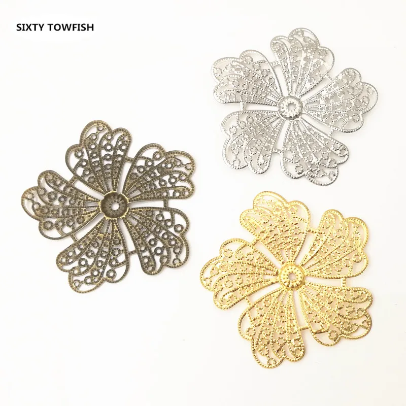 Подвеска для изготовления ювелирных изделий сделай сам большая кусочка цветка