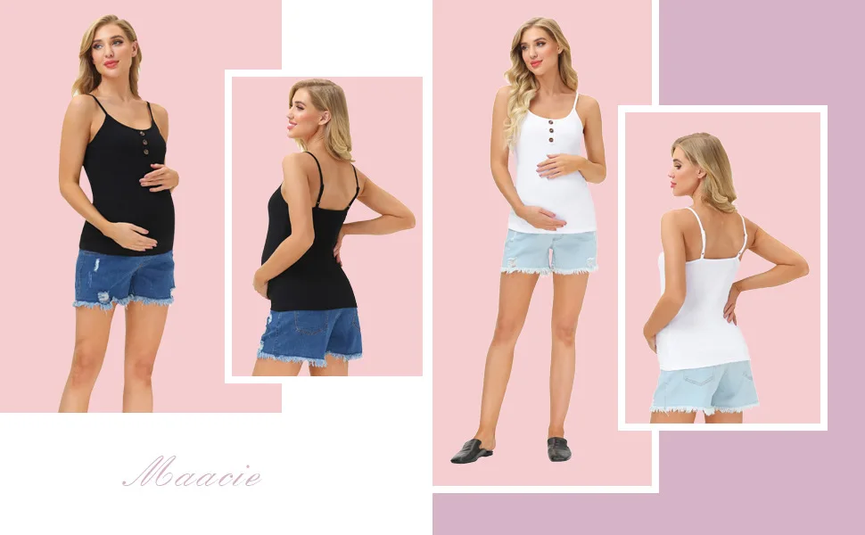 

Broadcloth Maternity Shorts Crop Tops Maternity Maternity Tops Maternity Clothes Blusa Gestante Vetement De Grossess