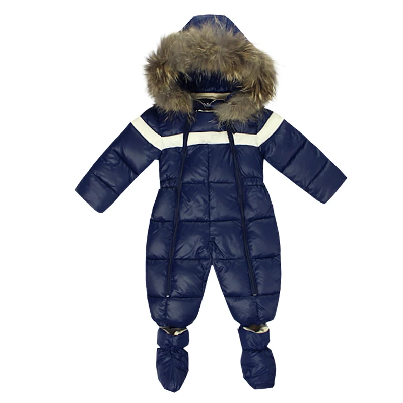 Зимняя женская одежда из натурального меха брендовая для снега младенцев