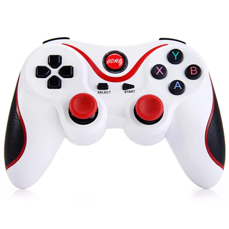 EastVita T3 игровой контроллер умный беспроводной джойстик Bluetooth для ios Android геймпад игровой пульт дистанционного управления ПК телефон - Цвет: white without holder