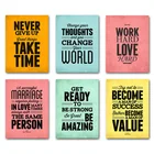 Мотивирующая цитата, минималистичное искусство, холст, плакат, картина, вдохновляющая Настенная картина, печать современная домашняя спальня Decoratio