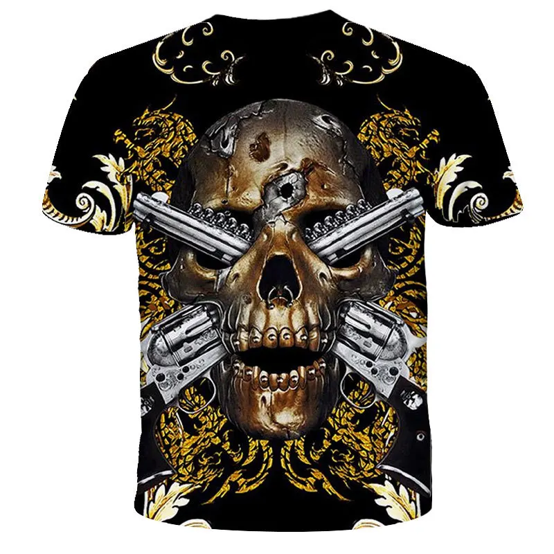 

Men's Wacky 3d Printed Summer Comfort Short Sleeve T-shirt Tie-dye Stitching 3d Printing Loose Cool Short Sleeves