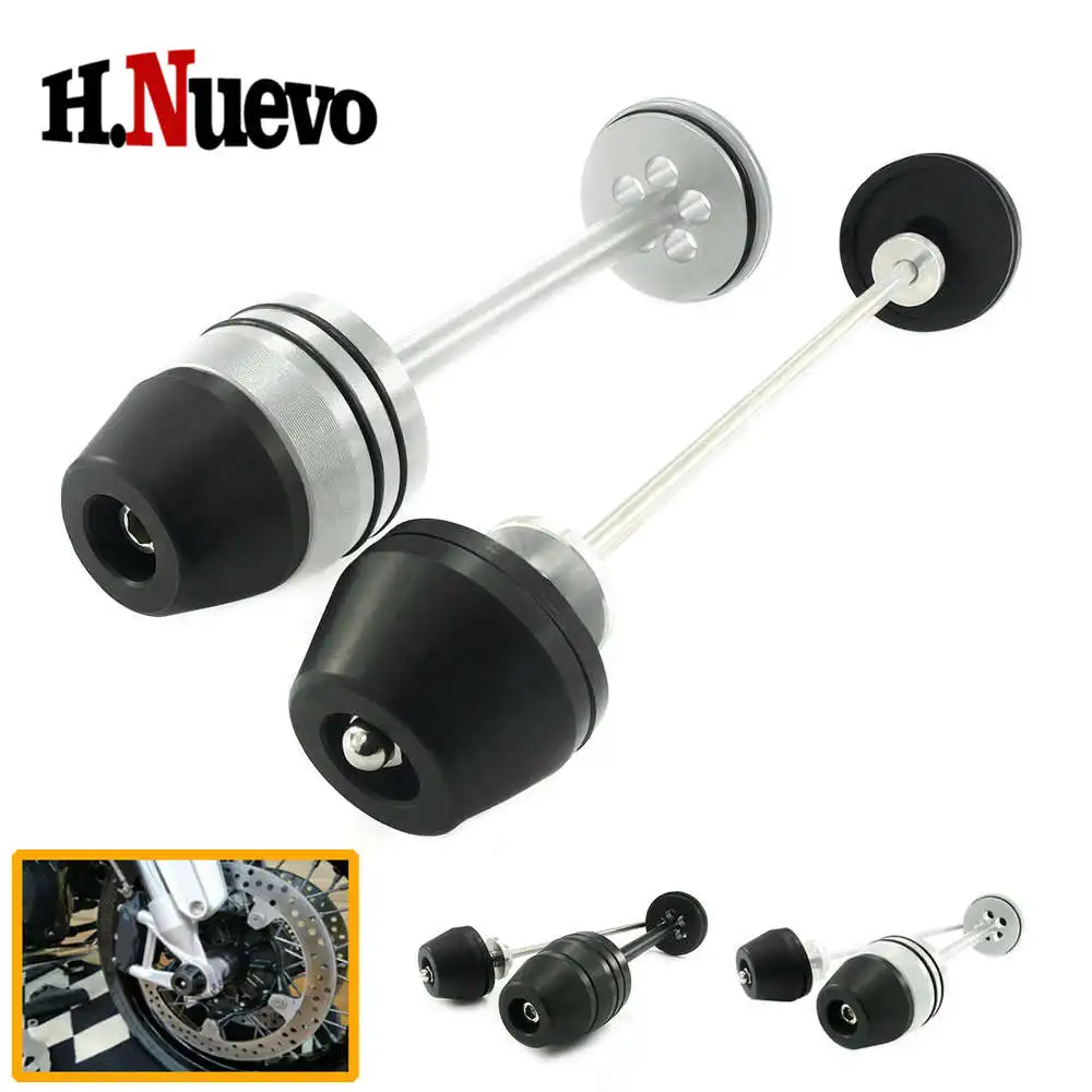 Передняя Задняя ось колеса протектор вилочного слайдер для R1200GS 14-16 аксессуары