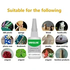 Универсальный супер клей Uniglue, прочный пластиковый клей для смолы, керамики, металла, быстрое Приклеивание, многоцелевой эпоксидный текстиль для кожи