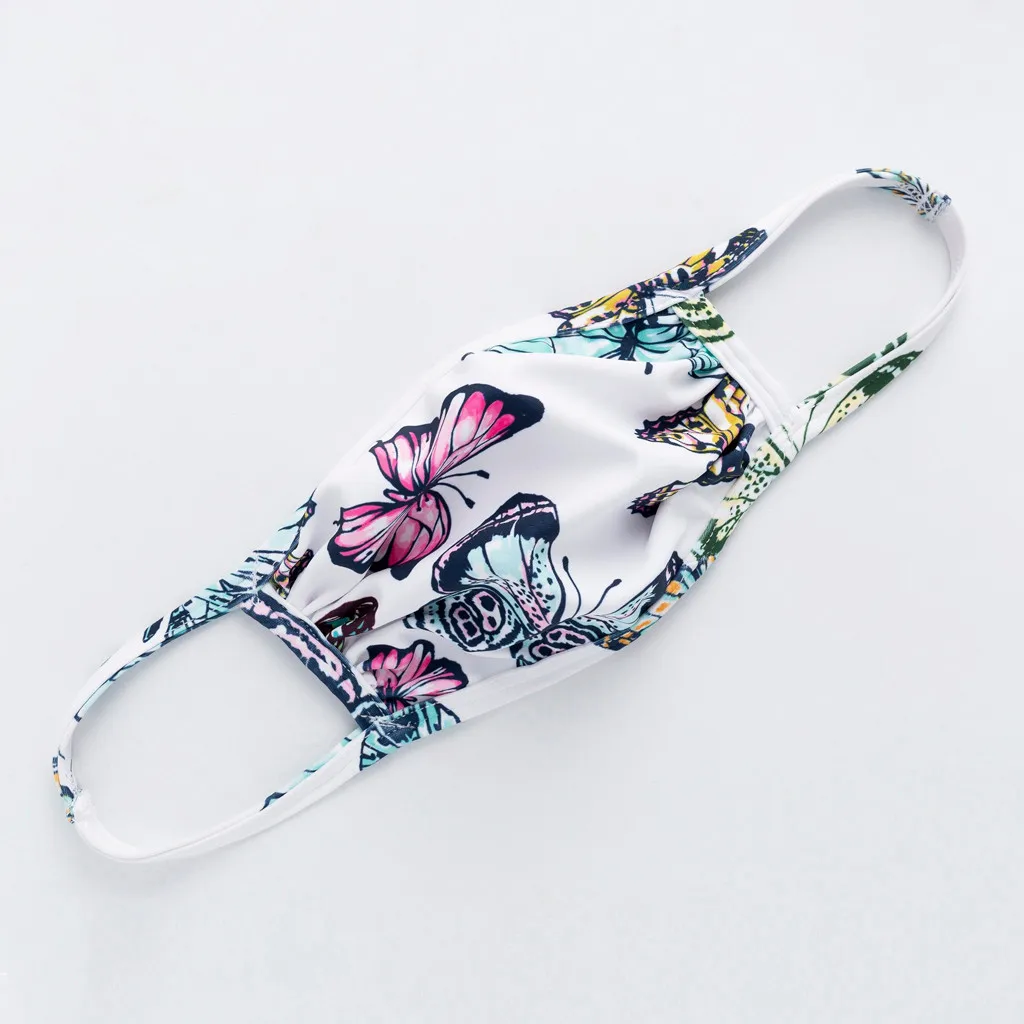 Муфель унисекс для мужчин и женщин дышащая теплая моющаяся маска рта с забавным