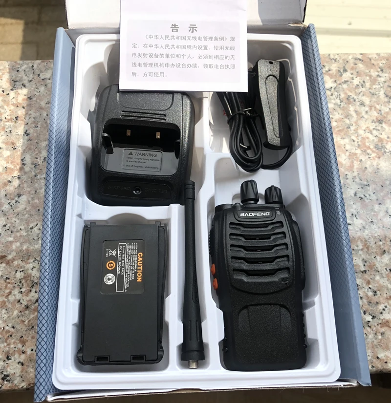 Баофенг BF-888S Рация UHF 400-470 МГц Baofeng 888s Дешевая двухсторонняя радиосвязь BF888s Удобный портативный BF 888 включен.