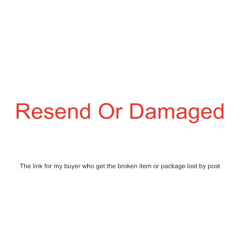 

The link for my buyer who get the broken item or package lost by post