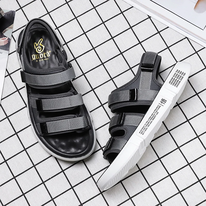 

white hombre summer for unisex luxury sandalias 39 homens mens roman masculina de sandals sandalhas walking male sandalia slip